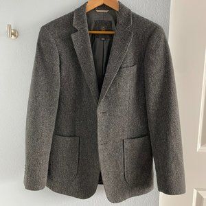36R Wool Herringbone Sportcoat - Wallin Bros